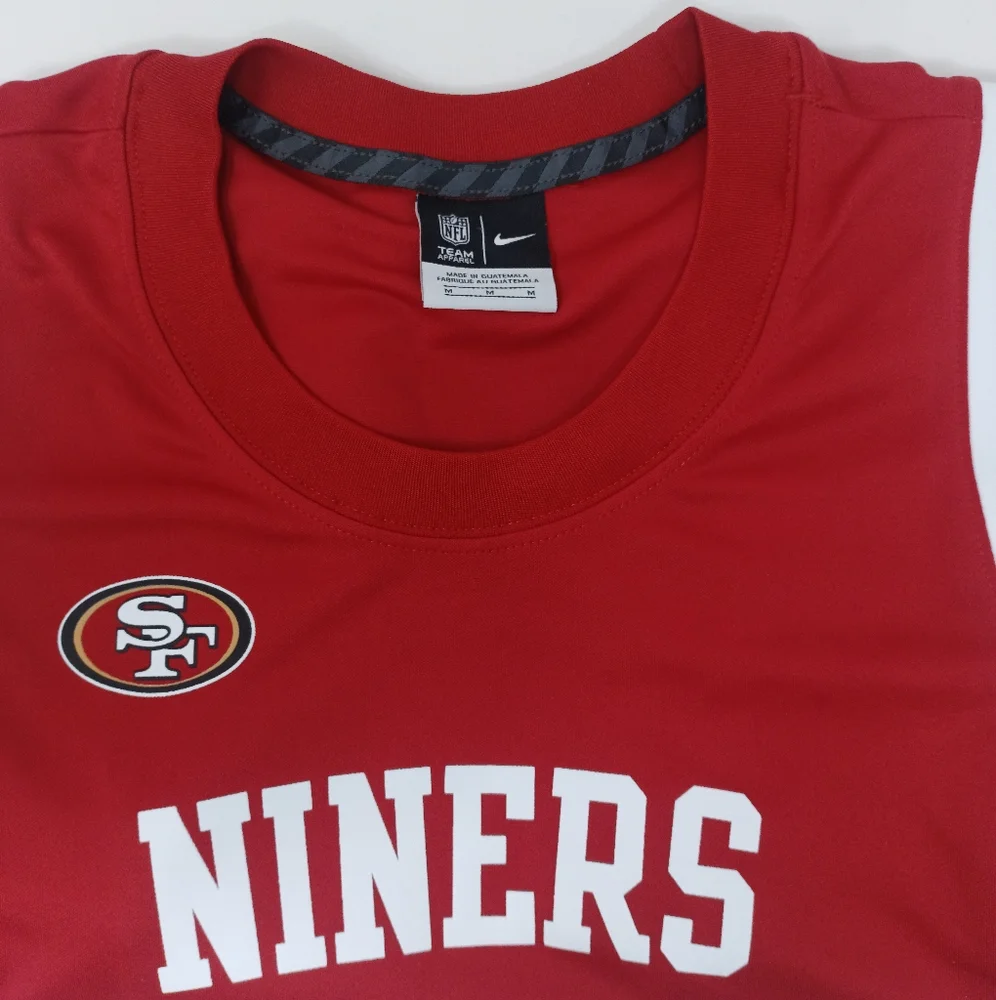 Colin Kaepernick #7 San Francisco 49ers Red Sleeveless Jersey